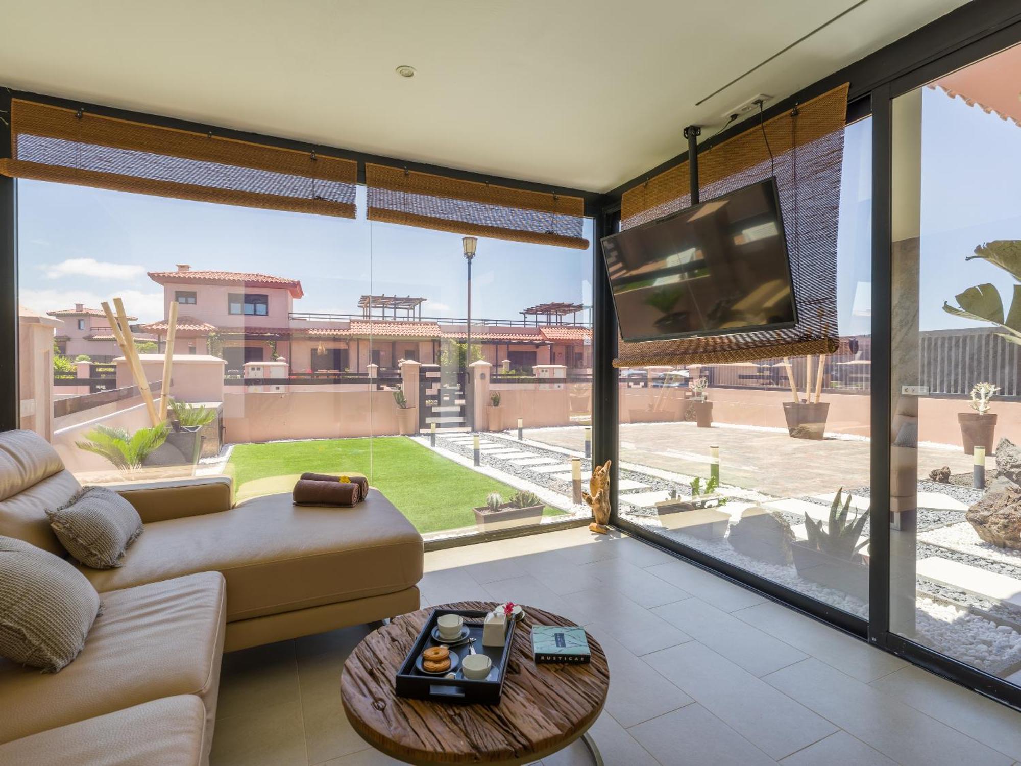 Giraud I - Luxurious Secluded Villa Next To The Sea Lajares Esterno foto